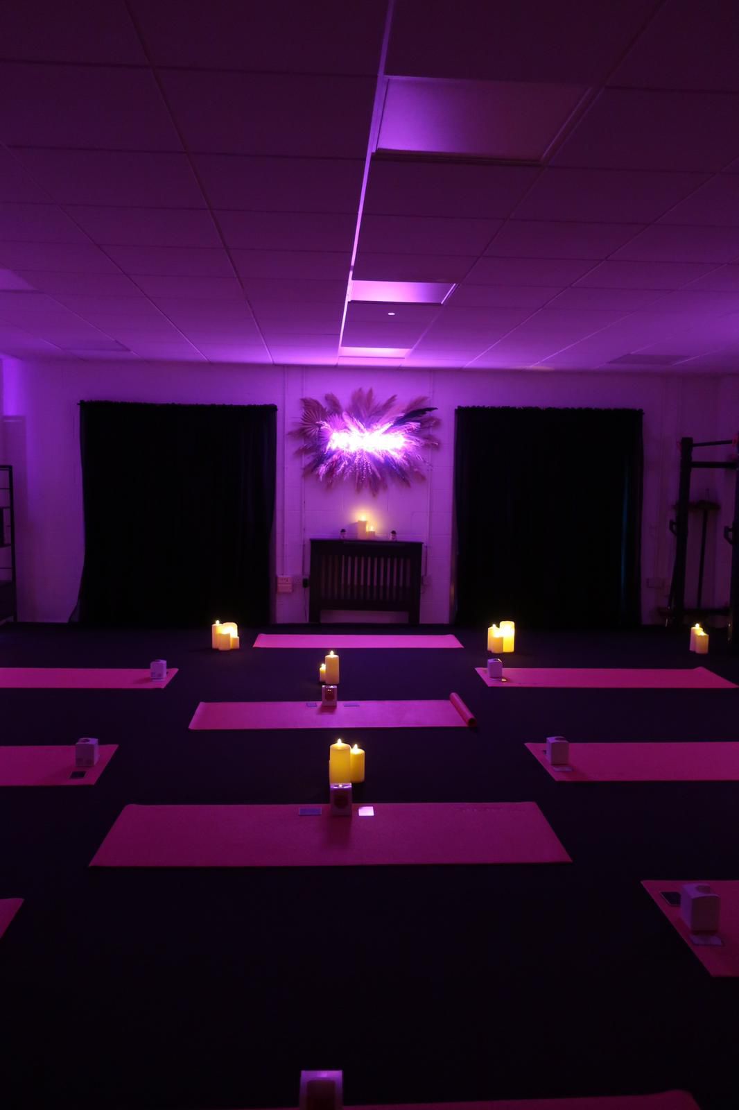 Candlelight pilates